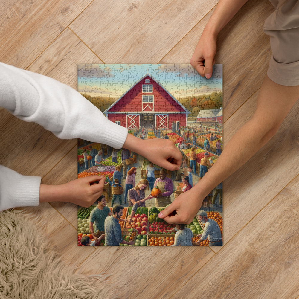 Farmers Market - Jigsaw puzzle