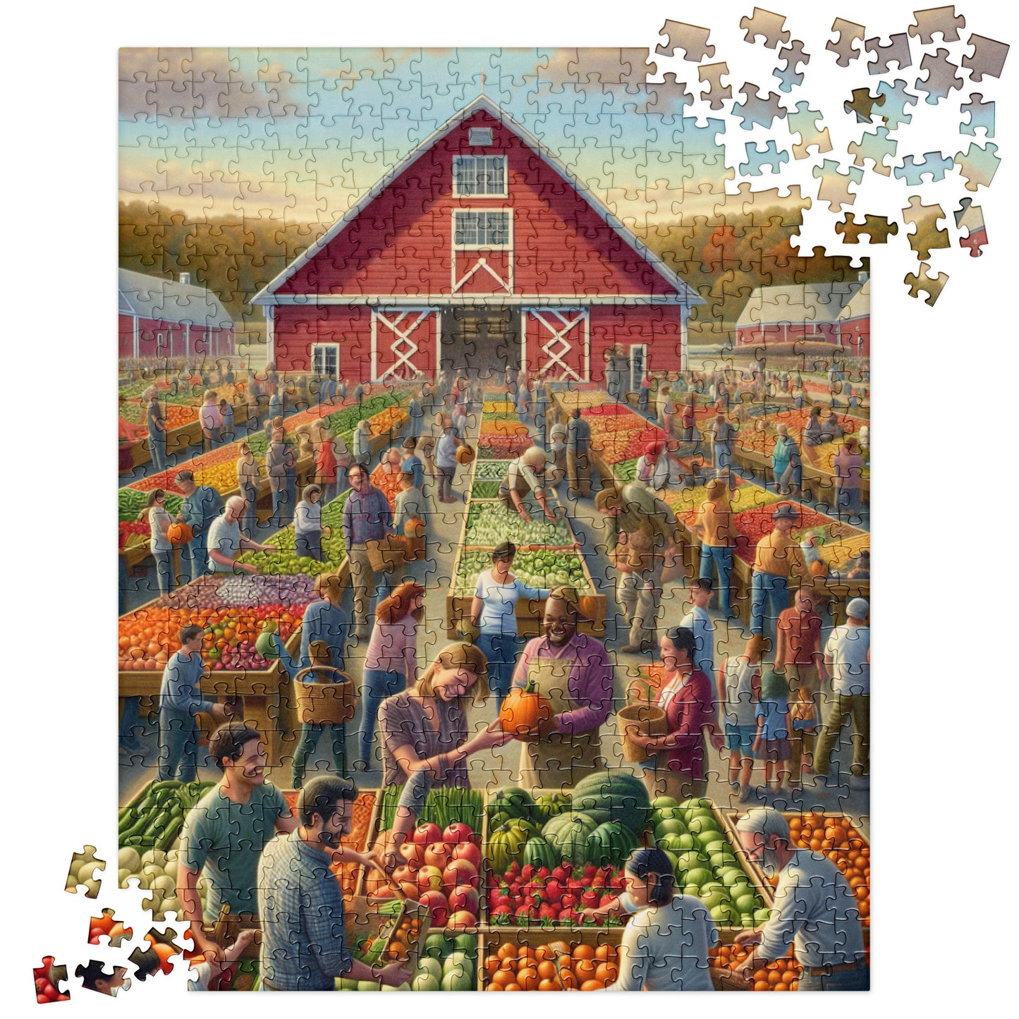 Farmers Market - Jigsaw puzzle