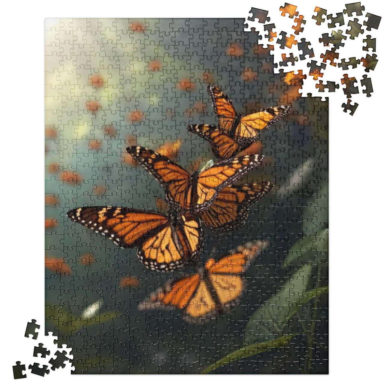 Butterflies - Jigsaw puzzle - 520 Pieces