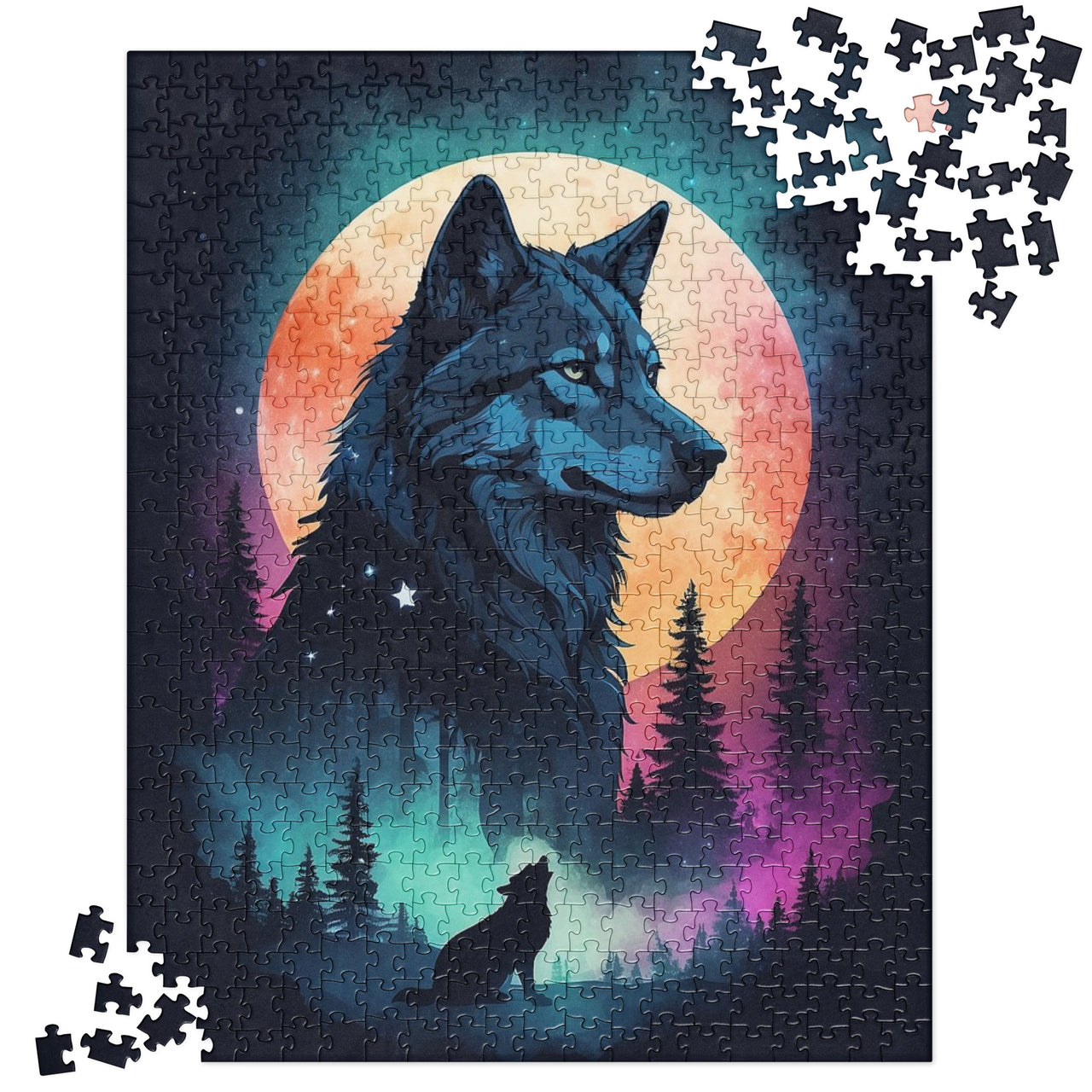 Lone Wolf - Jigsaw puzzle