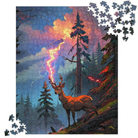 Thumbnail for Oregon Lightning Strike - Jigsaw puzzle