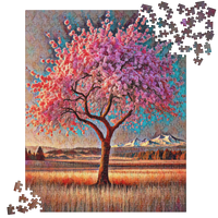 Thumbnail for Oregon Cherry Blossoms - Jigsaw puzzle
