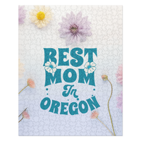 Thumbnail for Best Mom in Oregon - Jigsaw puzzle