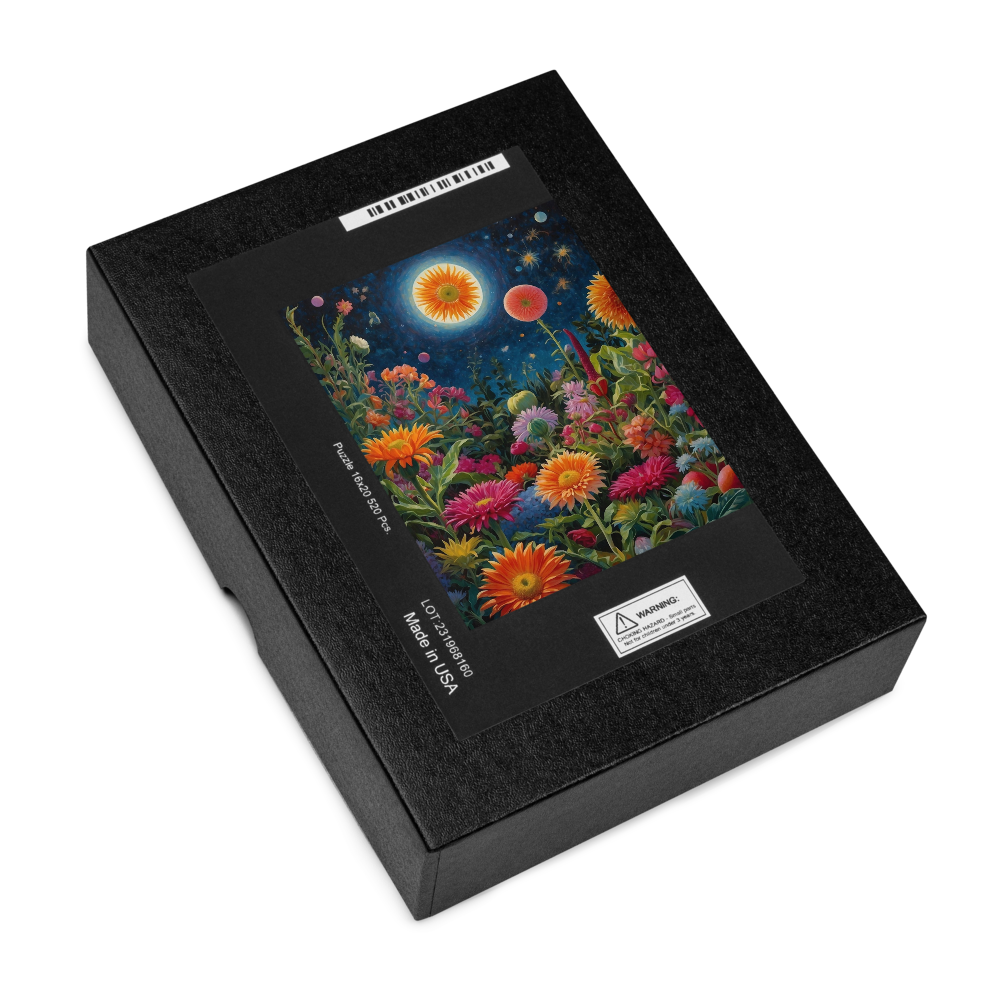 Cosmic Flowers - Jigsaw puzzle - 520 Pieces