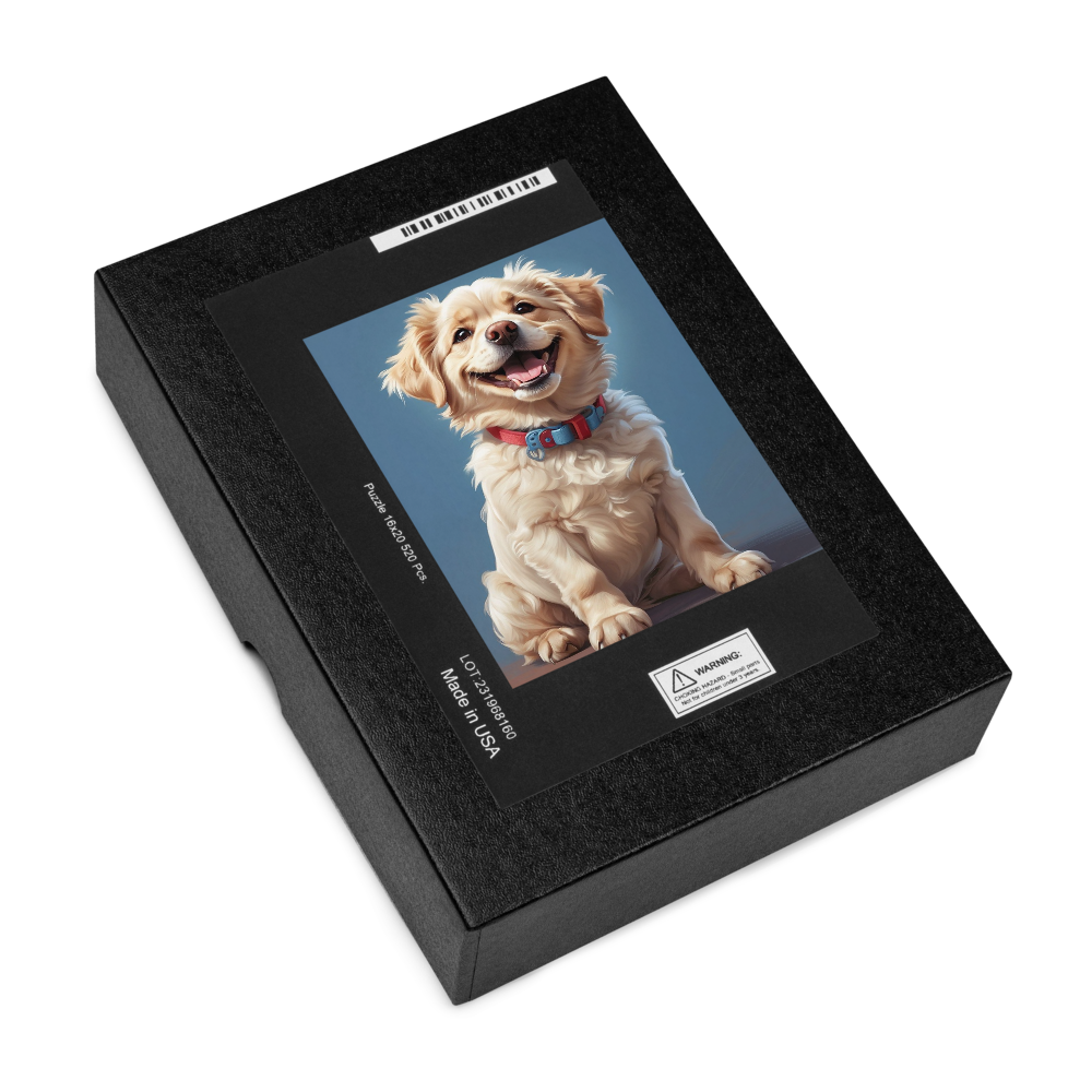 Happy Puppy - Jigsaw puzzle