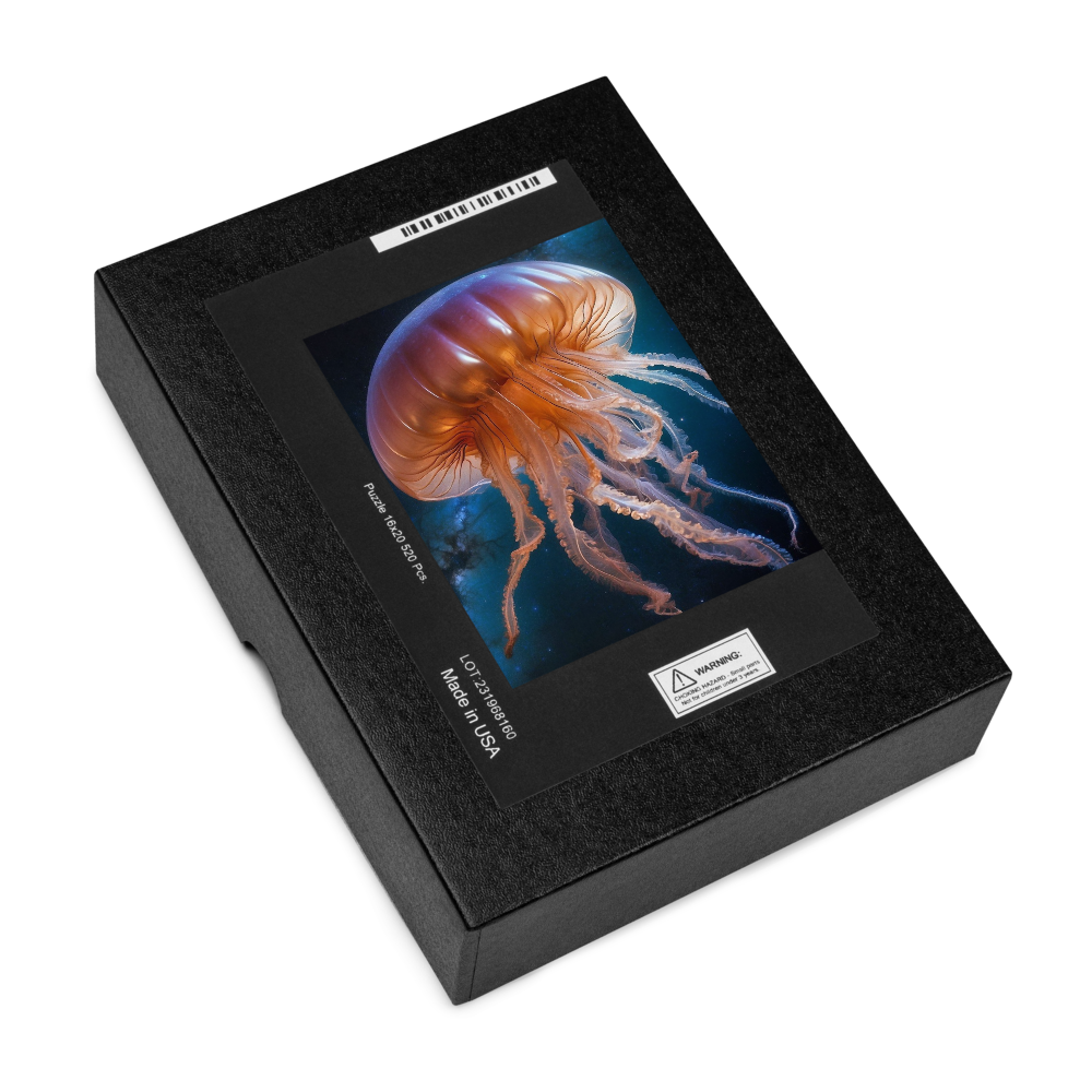 Jelly Fish in Space - Jigsaw puzzle