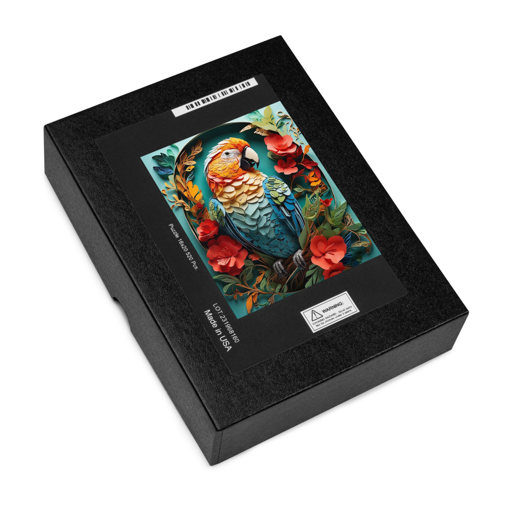 Paper Parrot - Jigsaw puzzle