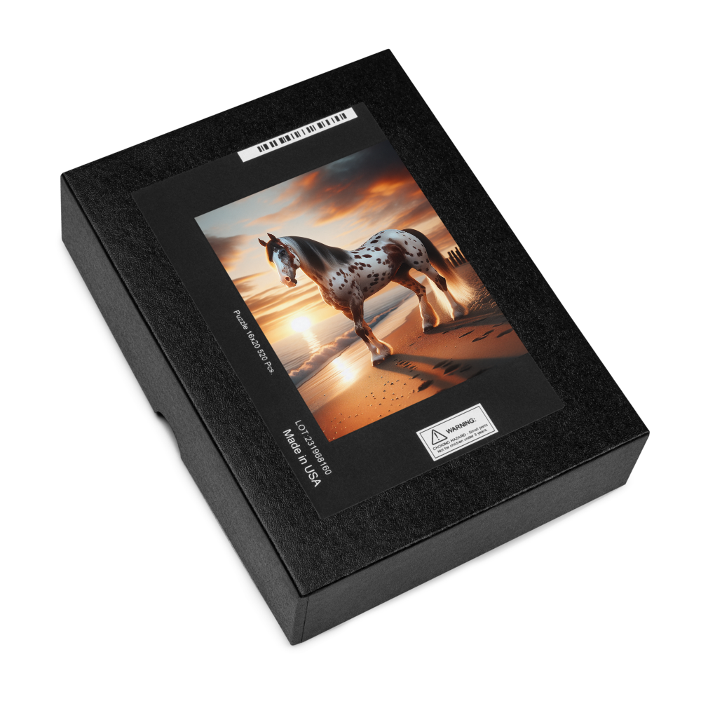 Appaloosa on the Beach - Jigsaw puzzle