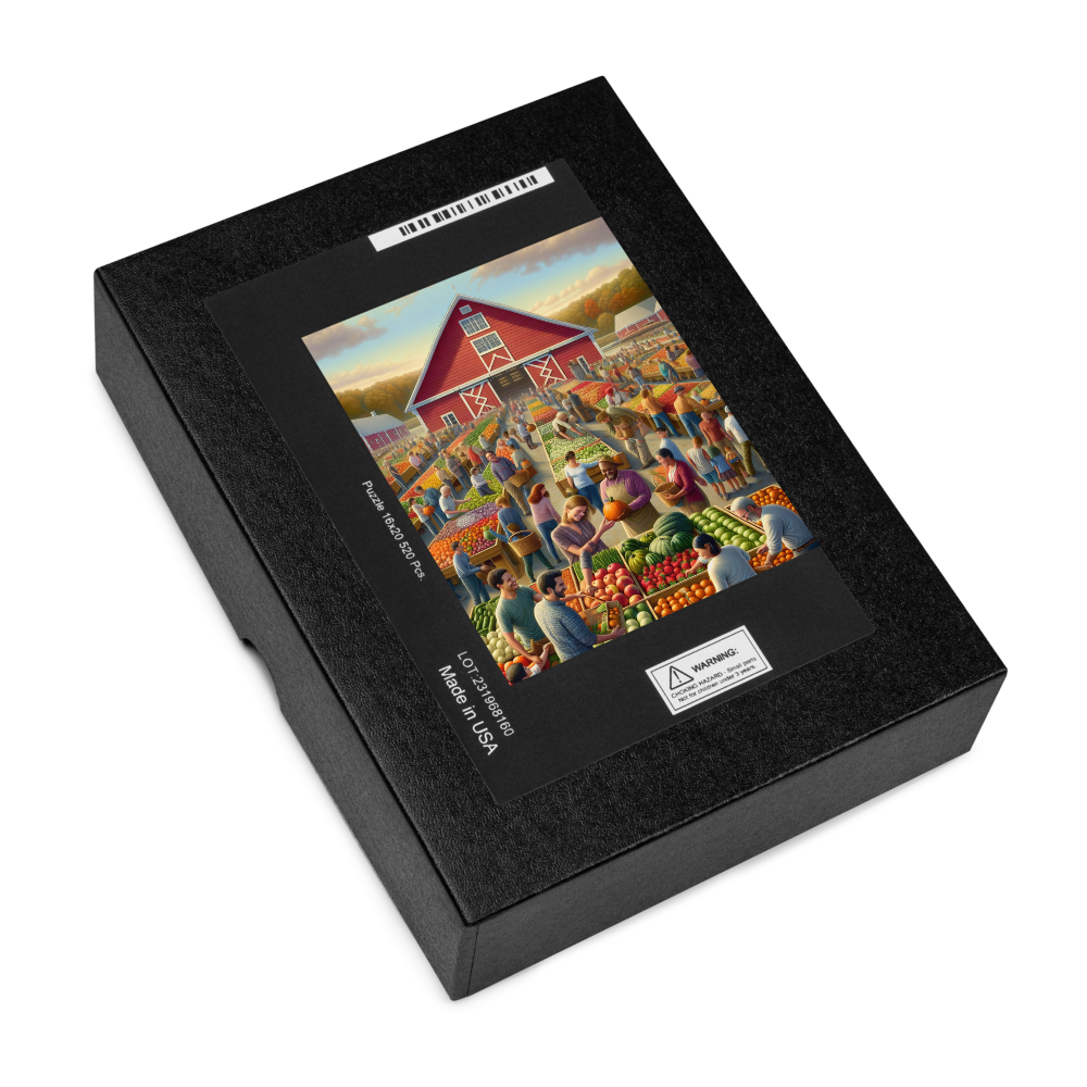 Farmers Market - Jigsaw puzzle