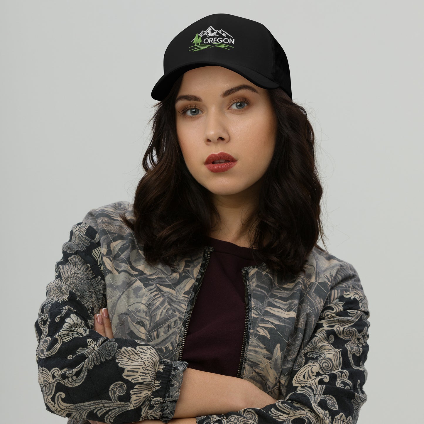 Oregon Mountains - Trucker Cap