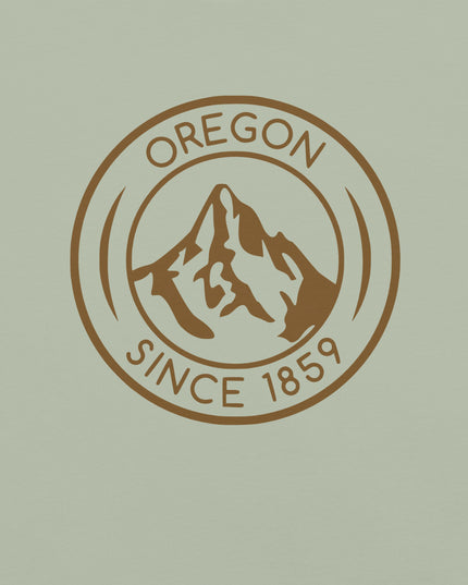 OREGON SINCE 1859 - BROWN - Comfort Colors - Unisex garment-dyed heavyweight t-shirt
