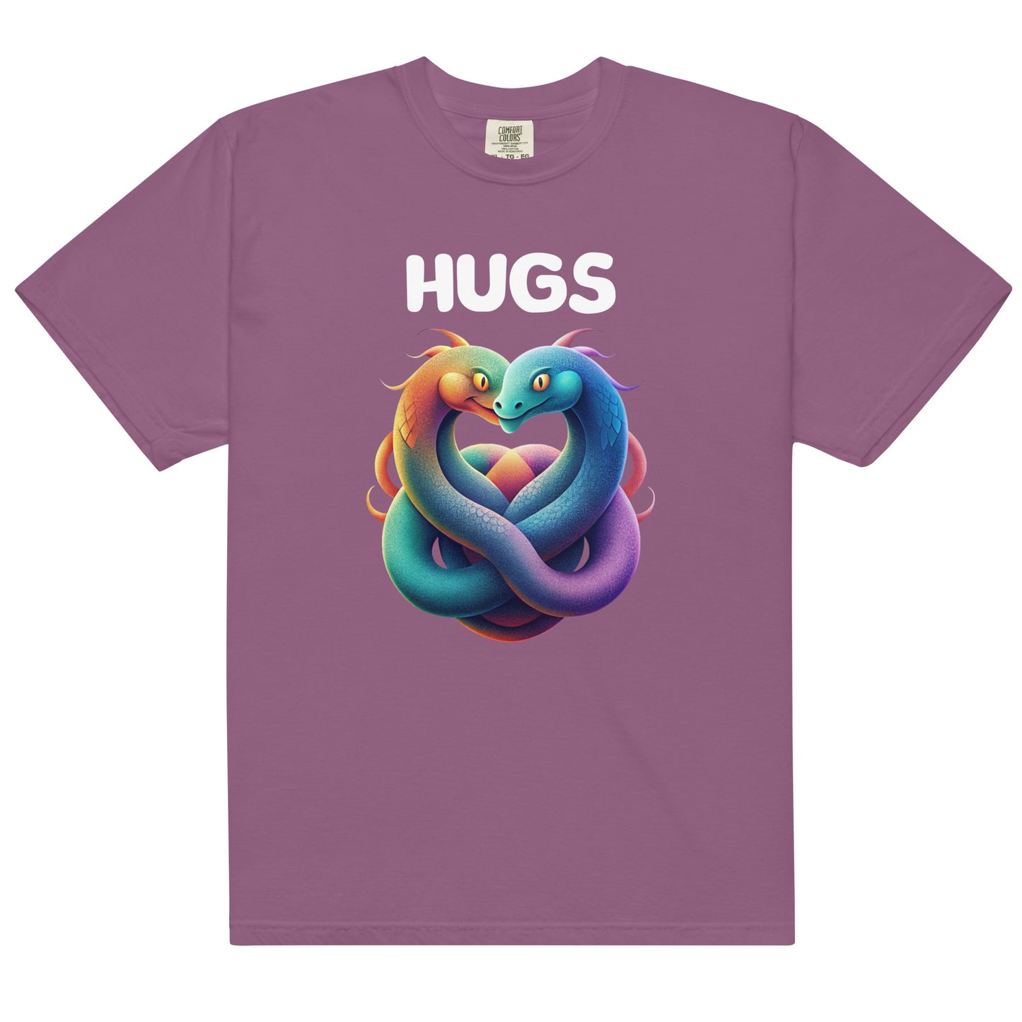 HUGS - Snakes - Comfort Color - Unisex garment-dyed heavyweight t-shirt