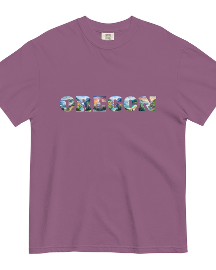 OREGON THE BEAUTIFUL - COMFORT COLORS -Unisex garment-dyed heavyweight t-shirt