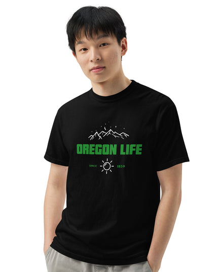 Oregon Life - Unisex garment-dyed heavyweight t-shirt