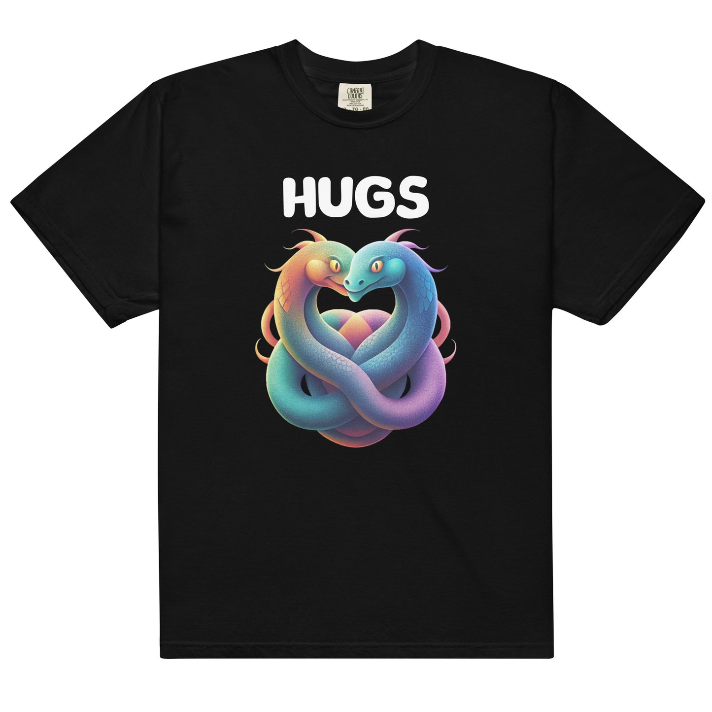 HUGS - Snakes - Comfort Color - Unisex garment-dyed heavyweight t-shirt