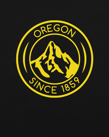 OREGON SINCE 1859 - YELLOW - Comfort Colors - Unisex garment-dyed heavyweight t-shirt