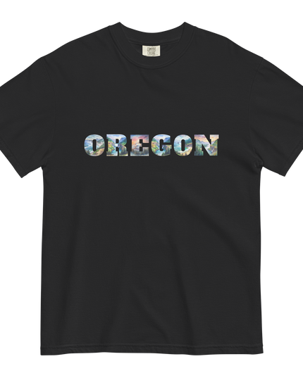 OREGON THE BEAUTIFUL - COMFORT COLORS -Unisex garment-dyed heavyweight t-shirt