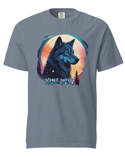 Lone Wolf -  Unisex garment-dyed heavyweight t-shirt