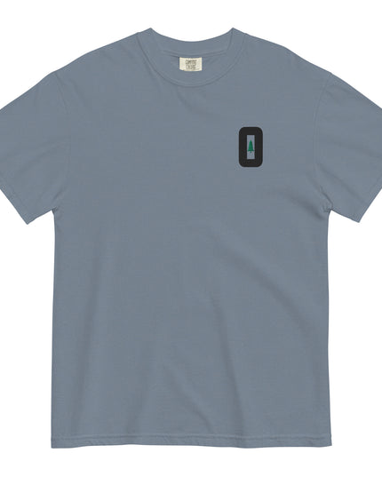 O FOR OREGON - EMBROIDERED - Comfort Colors - Unisex garment-dyed heavyweight t-shirt