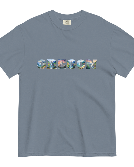 OREGON THE BEAUTIFUL - COMFORT COLORS -Unisex garment-dyed heavyweight t-shirt