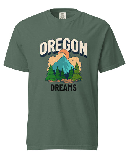 Oregon Dreams - Unisex garment-dyed heavyweight t-shirt