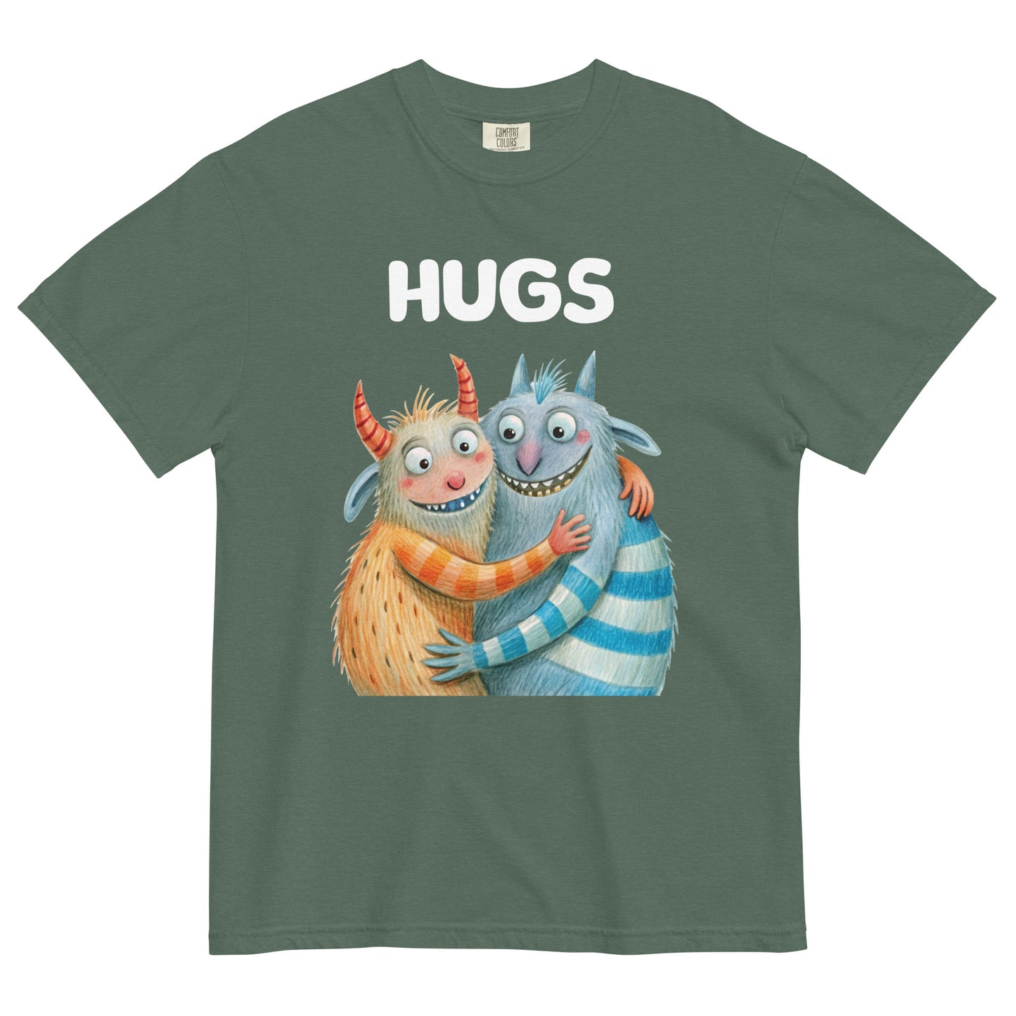 HUGS - Comfort Colors - Unisex garment-dyed heavyweight t-shirt