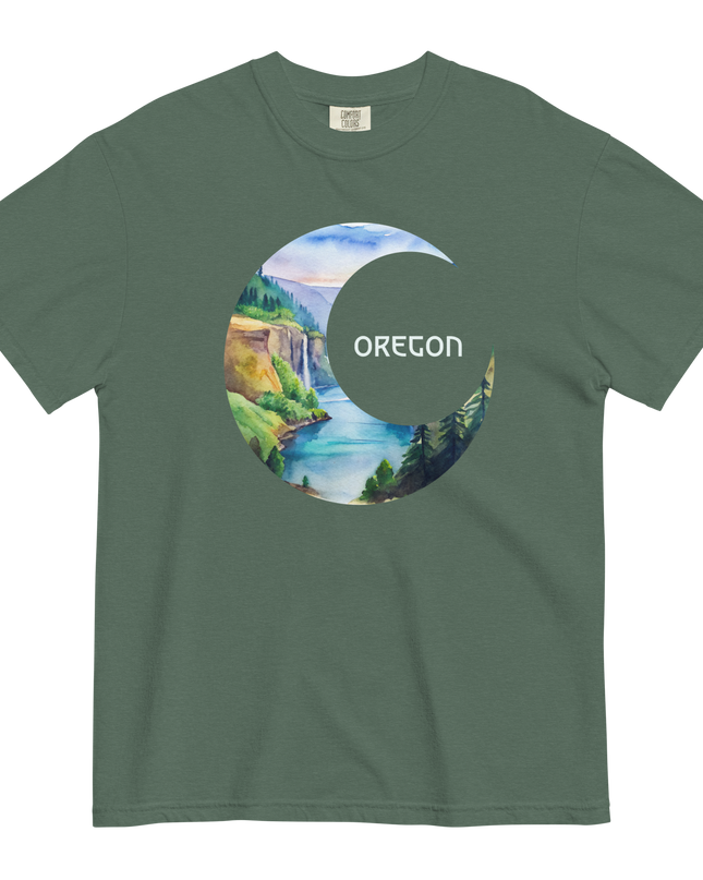 OREGON MOON- COMFORT COLORS - Unisex garment-dyed heavyweight t-shirt