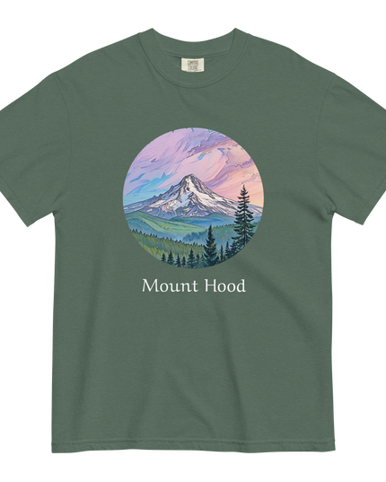 MOUNT HOOD - COMFORT COLORS - Unisex garment-dyed heavyweight t-shirt