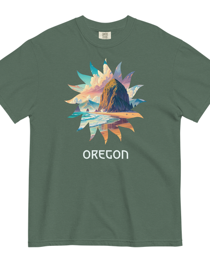 OREGON BEACHES - COMFORT COLORS - Unisex garment-dyed heavyweight t-shirt