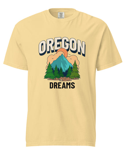 Oregon Dreams - Unisex garment-dyed heavyweight t-shirt