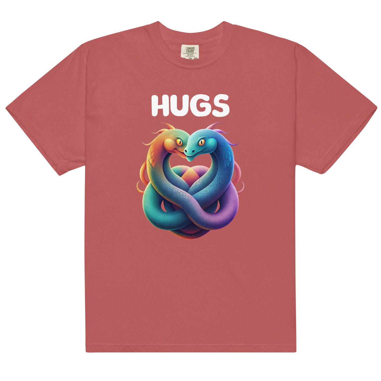 HUGS - Snakes - Comfort Color - Unisex garment-dyed heavyweight t-shirt