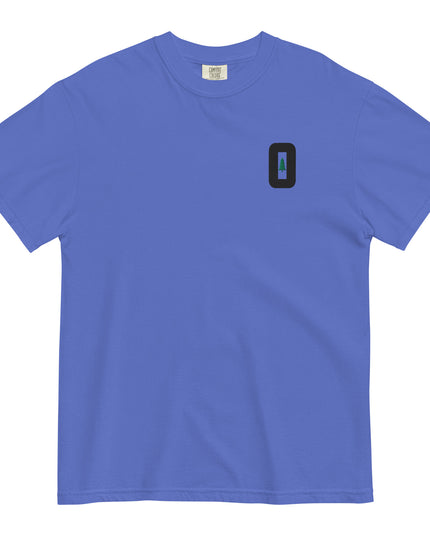 O FOR OREGON - EMBROIDERED - Comfort Colors - Unisex garment-dyed heavyweight t-shirt
