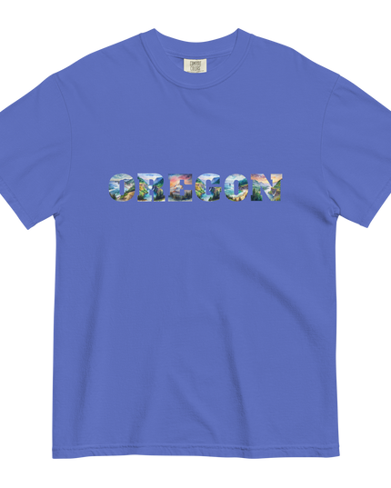 OREGON THE BEAUTIFUL - COMFORT COLORS -Unisex garment-dyed heavyweight t-shirt
