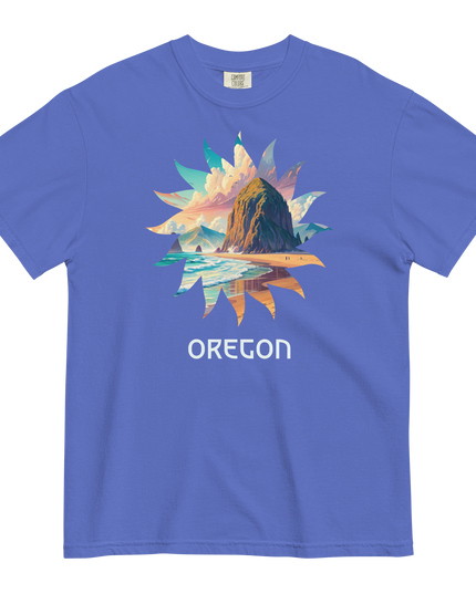 OREGON BEACHES - COMFORT COLORS - Unisex garment-dyed heavyweight t-shirt