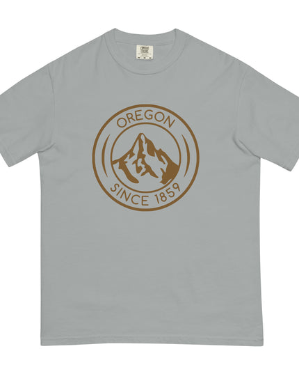 OREGON SINCE 1859 - BROWN - Comfort Colors - Unisex garment-dyed heavyweight t-shirt