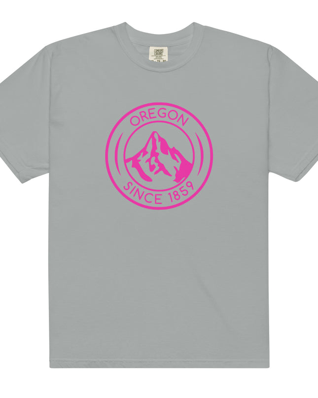 OREGON SINCE 1859 - HOT PINK - Comfort Colors - Unisex garment-dyed heavyweight t-shirt