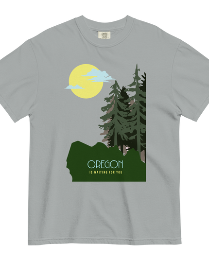 OREGON IS WAITING FOR YOU - Comfort Colors - Unisex garment-dyed heavyweight t-shirt
