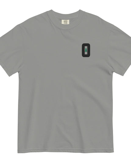 O FOR OREGON - EMBROIDERED - Comfort Colors - Unisex garment-dyed heavyweight t-shirt