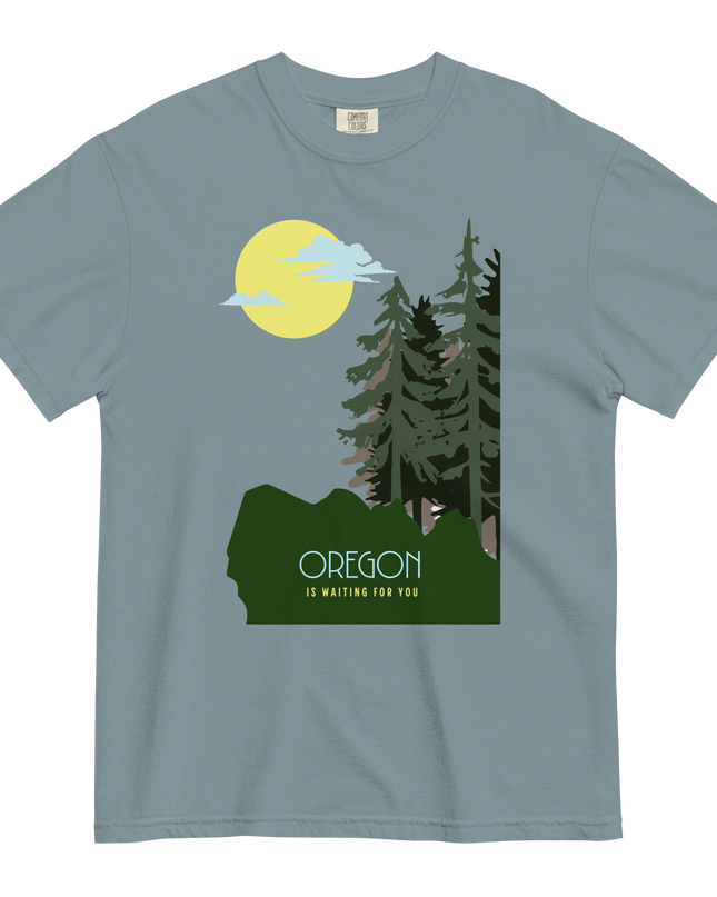 OREGON IS WAITING FOR YOU - Comfort Colors - Unisex garment-dyed heavyweight t-shirt