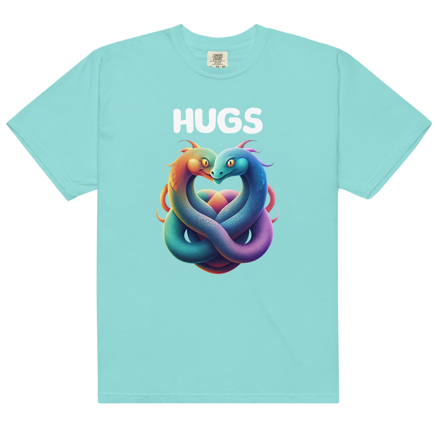 HUGS - Snakes - Comfort Color - Unisex garment-dyed heavyweight t-shirt