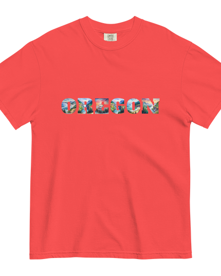 OREGON THE BEAUTIFUL - COMFORT COLORS -Unisex garment-dyed heavyweight t-shirt