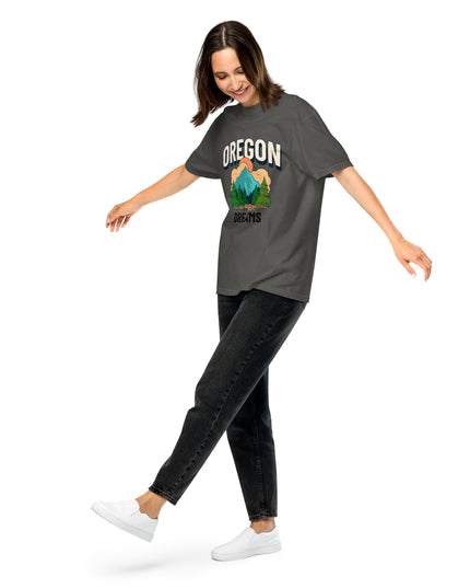 Oregon Dreams - Unisex garment-dyed heavyweight t-shirt