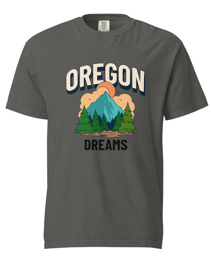 Oregon Dreams - Unisex garment-dyed heavyweight t-shirt