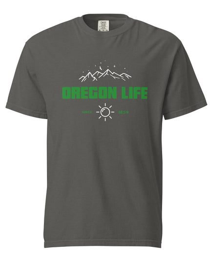 Oregon Life - Unisex garment-dyed heavyweight t-shirt