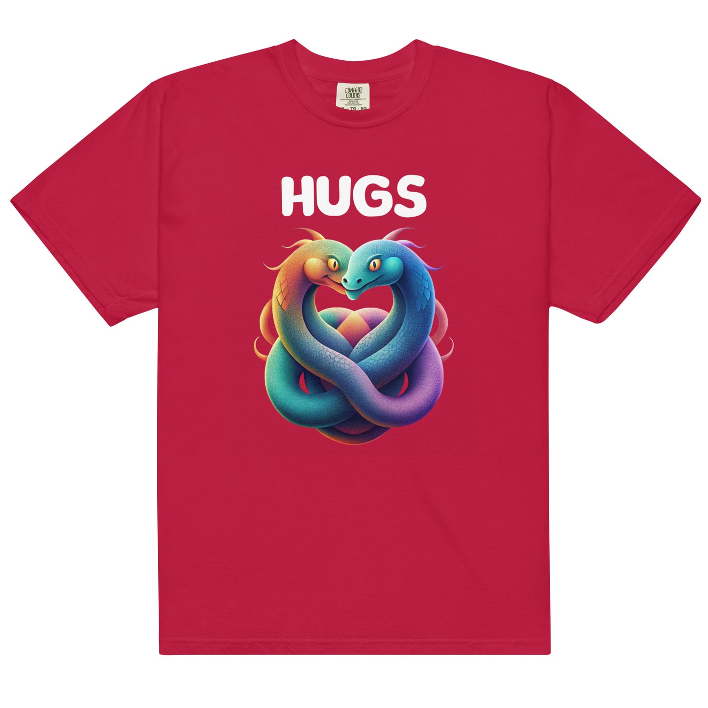 HUGS - Snakes - Comfort Color - Unisex garment-dyed heavyweight t-shirt