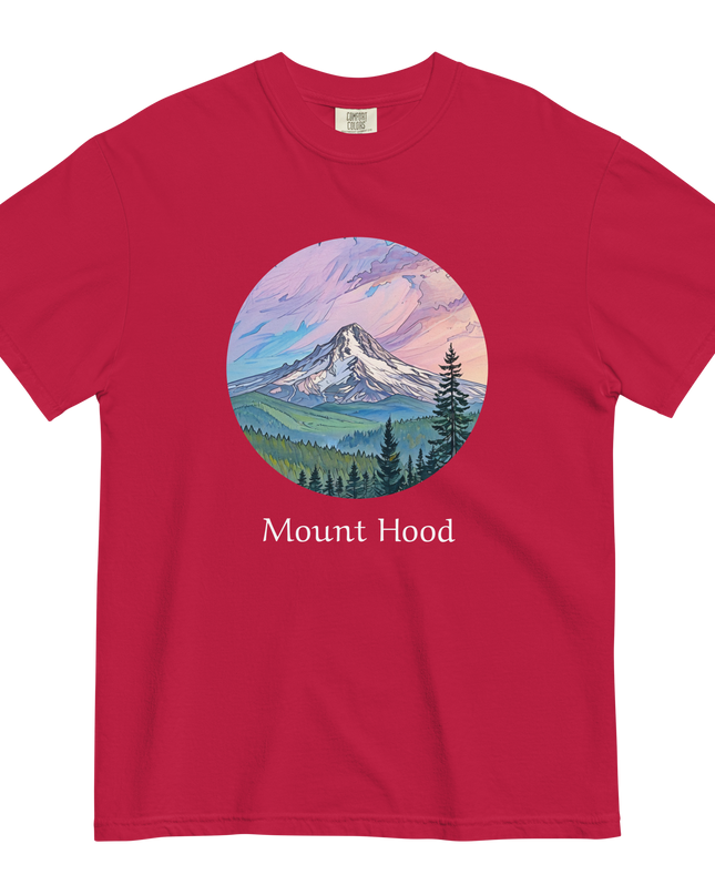 MOUNT HOOD - COMFORT COLORS - Unisex garment-dyed heavyweight t-shirt