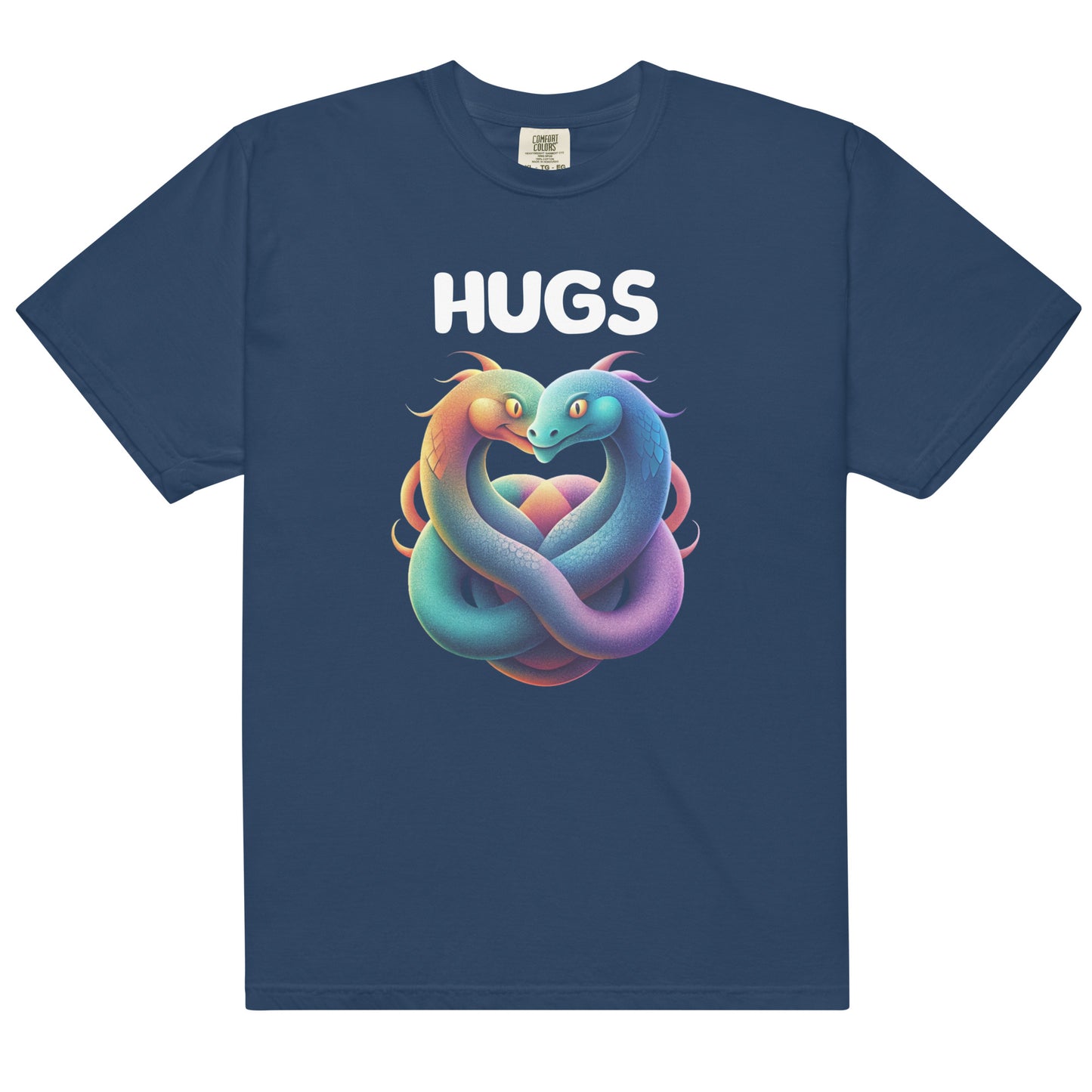 HUGS - Snakes - Comfort Color - Unisex garment-dyed heavyweight t-shirt