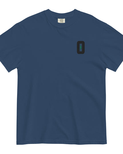 O FOR OREGON - EMBROIDERED - Comfort Colors - Unisex garment-dyed heavyweight t-shirt