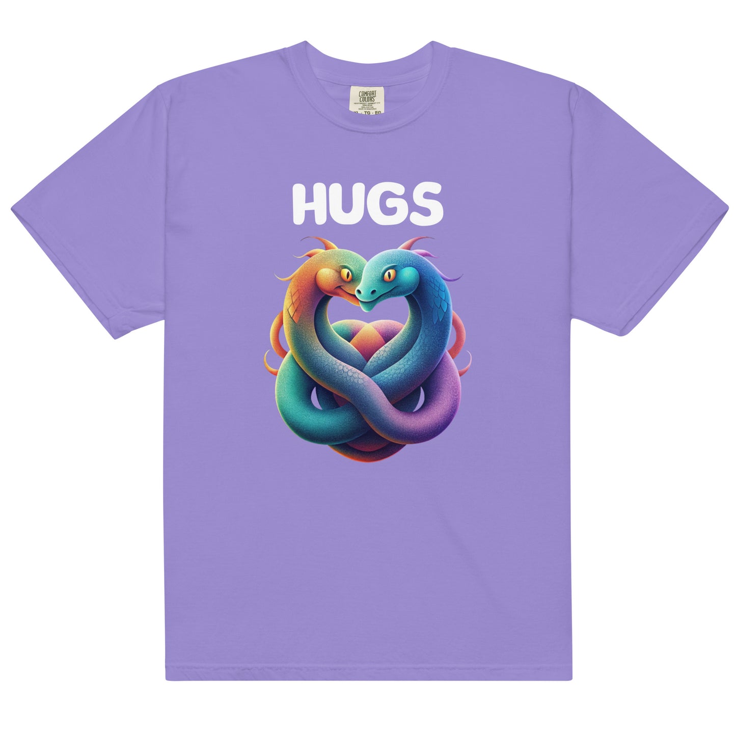 HUGS - Snakes - Comfort Color - Unisex garment-dyed heavyweight t-shirt