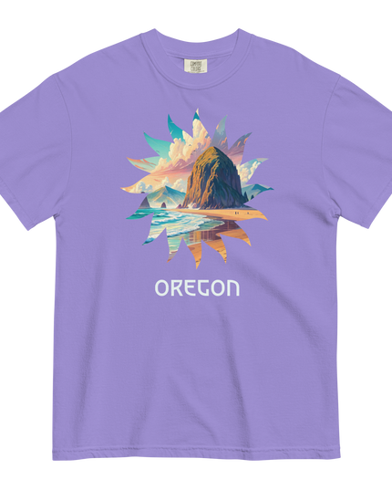 OREGON BEACHES - COMFORT COLORS - Unisex garment-dyed heavyweight t-shirt